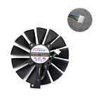 4Pin Graphics Card Cooling Fan For Asus Dual-Rx580-8G 13 Leaves/Dual Fan Version
