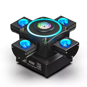 U`King 140W  4Arm Moving Head Disco Light RGBW LED Laser Effect DMX Disco Lights - Picture 1 of 14