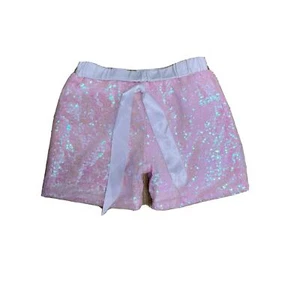 Girls clothes size 4xl; Pink sequin dance, party, contest pants. Dress up. Lined - Picture 1 of 4