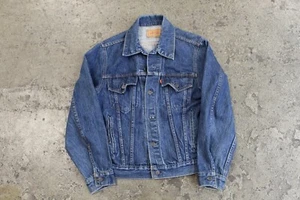 Chaqueta vaquera vintage Levi's hecha en Canadá talla 40 70506-0216 camionero denim pestaña roja - Imagen 1 de 7