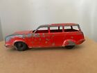 Hubley Toys Lancaster Pa 1950S Red Station Wagon Solid Car Needs Paint Job