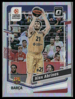2023-24 Donruss Turkish Airlines EuroLeague #109 Alex Abrines Optic Holo - Image 1 of 2