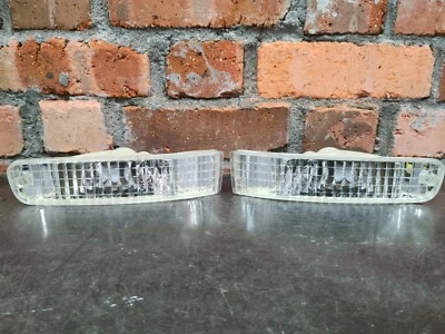 Par de luces de señal de giro exterior para parachoques delantero JDM Honda Prelude BB1 BB4 H22A 1991-96 Foto 1 de 4