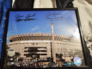 NY YANKEES 8x10 Autographed Photo Jim Coates, Ryne Duren, Art Ditmar And... - Picture 1 of 9