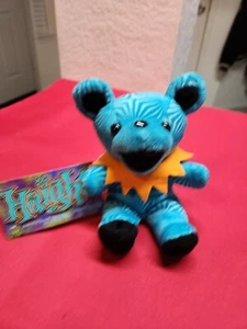 1998 Liquid Blue Grateful Dead Bean Bear Haight BD 3/3/1968 RARE Collectable !!! - Picture 1 of 6