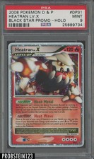 2008 Pokemon D & P Black Star Promo Heatran LV.X - Holo PSA 9 MINT