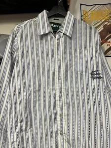 Vintage Billabong Surf Polo Button Up Polo Long Sleeve Shirt Slim Fit Medium 00s - Picture 1 of 21