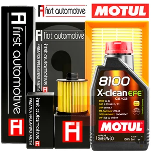 Kit Tagliando Per Peugeot 2008 1.6 BlueHDI 4 Filtri + 4LT Olio Motul 5W30 - Imagen 1 de 16