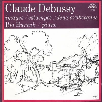 ILJA HURNIK Piano DEBUSSY Images Estampes 2 Arabesques SUPRAPHON 1110699 LP EX - Image 1 of 3
