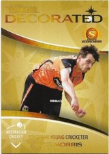 2023 / 24 Cricket Traders Luxe Decorated Parallel (DP10) Lance MORRIS 073/147