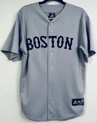 Boston Red Sox Adrian Gonzalez Jersey #28 Majestic Medium Gray MLB - Image 1 of 4