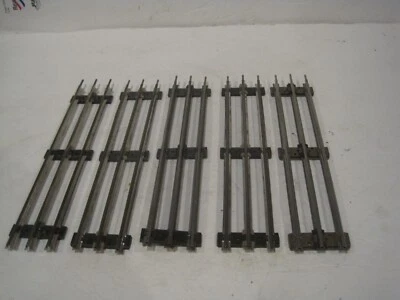 Vintage 5x Piece Straight 027 Gauge Track 3  Rail 8.75" - Image 1 of 4
