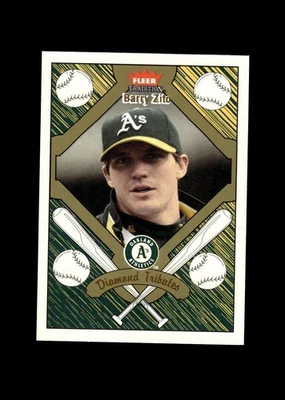 2004 Fleer Tradition Diamond Tributes #10DT Barry Zito Oakland Athletics - Image 1 of 2