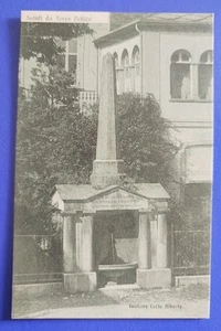 1920ca saluti da Torre Pellice (Torino) - fontana Carlo Alberto - Picture 1 of 2