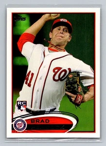 2012 Topps #275a Brad Peacock Washington Nationals Rookie - Picture 1 of 2