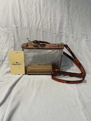 NUEVO Bolso Bandolera Patricia Nash Anselma Spring Multi Pequeño Transparente P1361584 Foto 1 de 4
