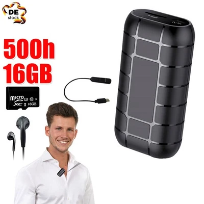 Spion Abhörgerät Wanze Voice Recorder Diktiergerät Spy 16 GB getarnt Mini Auto - Bild 1 von 4