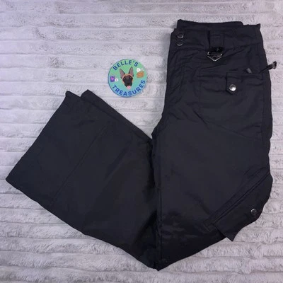 Oakley Snow Pants  Women’s XS Fleece Lined Button Jet Black Ski Snowboarding - Image 1 of 4