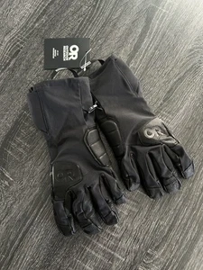 Outdoor Research Women's Medium Extravert Gloves Black Ski Snowboard Winter - Bild 1 von 4