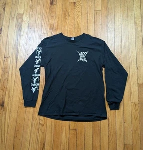 Camicia Less Than Jake uomo taglia large nera manica lunga siamo tutti ragazzi ska punk  - Foto 1 di 12