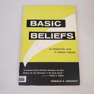 Basic Beliefs - Paperback, by Donald E Demaray - Ex Church Library 1976 Theology - Bild 1 von 13