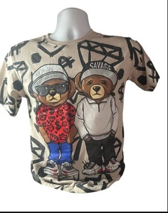Take That brand youth tee shirt 14-16 tan hip hop - Picture 1 of 2