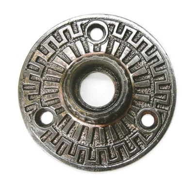 Una placa posterior antigua victoriana Eastlake Escutcheon Roseta puerta placa Foto 1 de 2