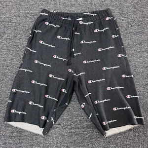Champion Reserve weave Monogram Sweat Shorts Womens - Size S Black - Picture 1 of 7