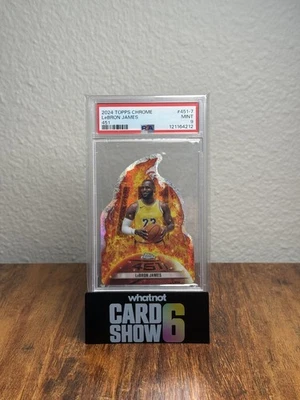 2024 Topps cromo LeBRON JAMES PSA 9 451 #451-7  Foto 1 de 2