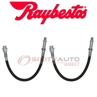 2 pc Raybestos Front Brake Hydraulic Hose for 1975-1977 Dodge Royal Monaco - ol Foto 1 de 4