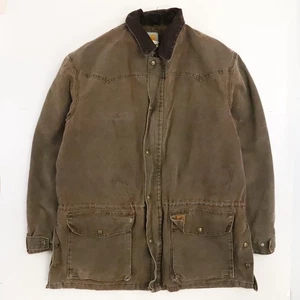 Chaqueta de Trabajo Vintage Carhartt Lona Ranch Chore Talla Grande Manta Forrada C52 CHT - Imagen 1 de 10