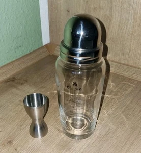WMF Cocktail Shaker Glas mit Zubehör, Cromargan Steel 18/10 - Bild 1 von 3