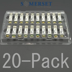 Cisco SFP-10G-SR-S 10GBASE-SR SFP+ Transceiver Module 10GbE 850nm MMF LC - 20pcs - Foto 1 di 4