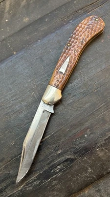 ANTIQUE Pocket Knife 1915-1925 CASE TESTED XX 6100SAB SADDLEHORN GREEN BONE VGC! - Image 1 of 4