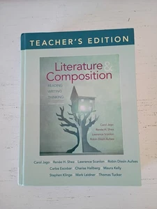 Literature & Composition Reading Writing Thinking Teacher's Ed. NO FLASH DRIVE - Picture 1 of 14