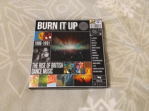 Burn It Up - The Rise of British Dance Music 1986-1991 - 4 x Cd Box Set - Picture 1 of 2