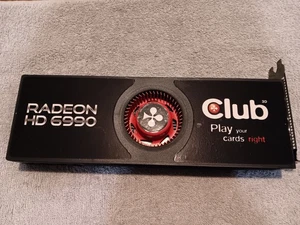 RARE Club 3D AMD Radeon HD 6990 4GB Dual Processor GPU *READ* - Picture 1 of 10
