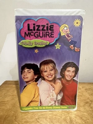Lizzie McGuire Totally Crushed Vol 4 VHS Tape 2004 Late Release Clamshell RARE Foto 1 de 4