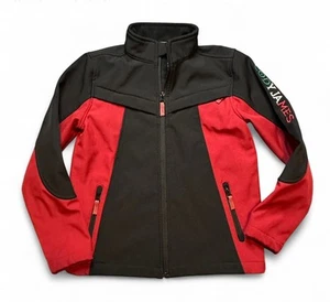 Kids Small Cody James Jacket Red Black Western Cowboy Rodeo - Picture 1 of 6