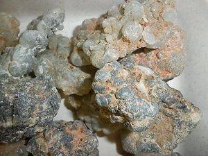 Natural Prehnite Rough Stone from Namibia 101 to 200 g large size 2 Pieces Lot - Picture 1 of 12