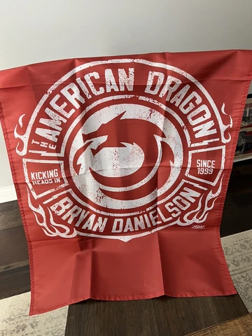 AEW - BRYAN DANIELSON FLAG 24" x 36" - Exclusive All Elite Crate Cover