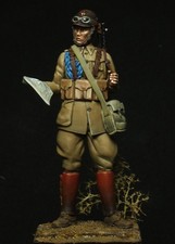 MMA 54-094 - MOTOCICLISTA POLIZIA AFRICA ITALIANA 1938 - 54mm RESIN KIT