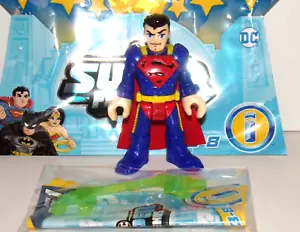Imaginext SUPERBOY PRIME 3" Figure New Loose Super Friends Series 1 Complete - Picture 1 of 4