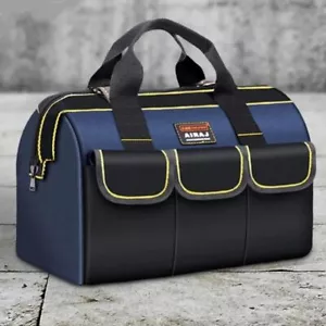 Wasserdichte Werkzeug Aufbewahrungstasche Oxford Stoff Elektriker Tasche Werkzeugtasche Holzbearbeitung - Bild 1 von 12