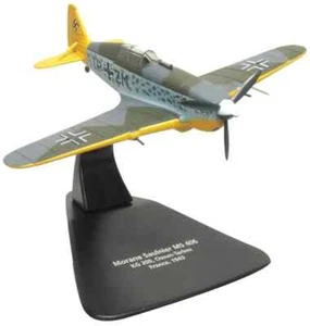 Diecast Morane Saulnier 406 KG200 Ossuntarbes Francia 1943 Modelo escala 1:72 - Imagen 1 de 3