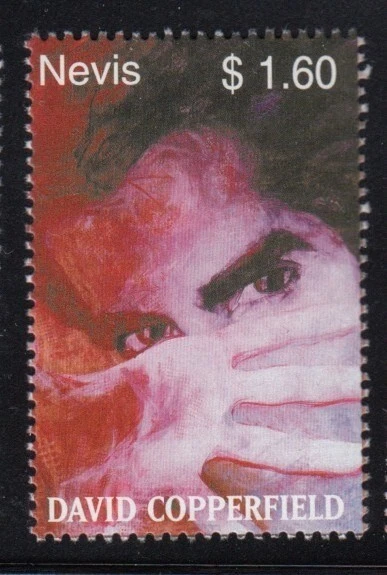 NEVIS David Copperfield, Magician MNH stamp - Image 1 of 1