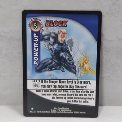 Marvel X-Men #45 Power Up Block Trading Card WOTC 2000 TCG CCG - Image 1 of 2