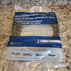 Whirlpool Maytag geflochtene Waschmaschine Schläuche 6 Fuß 8212638RP  - Bild 1 von 8