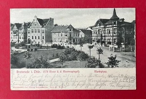 AK BROTTERODE in Thüringen 1904 Marktplatz    ( 137264 - Bild 1 von 2