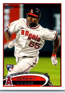 2012 Topps #277 Jeremy Moore Gold used
